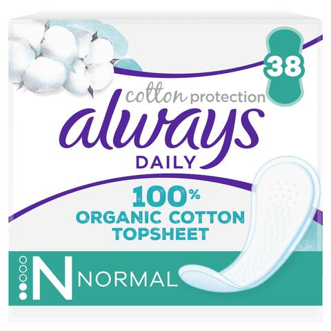 Always Dailies Bio Cotton Normal