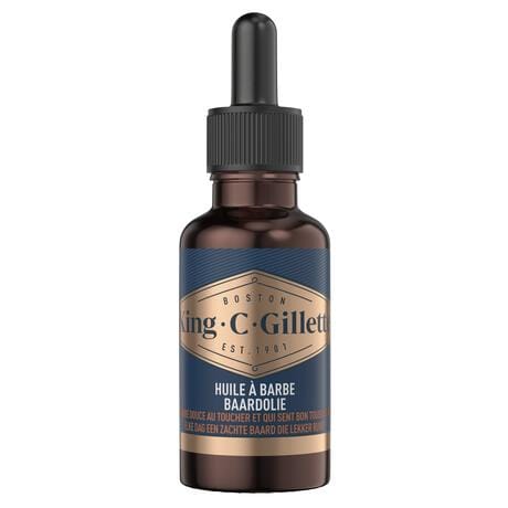 King C. Gillette Baardolie 30 ML