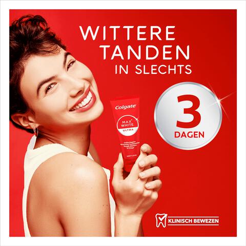 Colgate Max White Ultra Deep Clean Tandpasta 75 ML