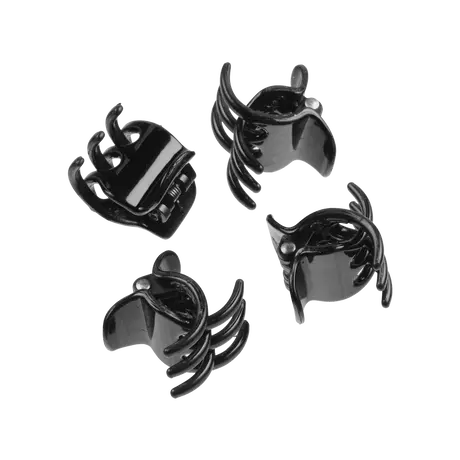 Etos Haarklem Small Zwart 4St