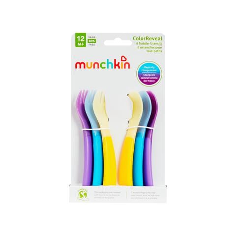 Munchkin Color Changing Vork & Lepel