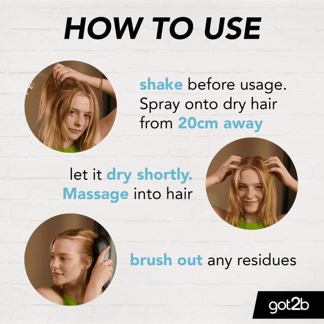 Schwarzkopf Got2b Fresh & Fabulous Dry Shampoo 200 ML