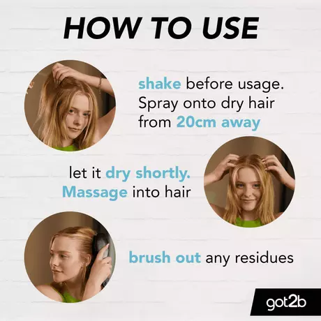 Got2b Fresh & Fabulous Dry Shampoo 200 ML