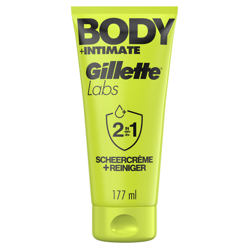 GilletteLabs Body + Intimate Bodycrème & Cleanser 177 ML
