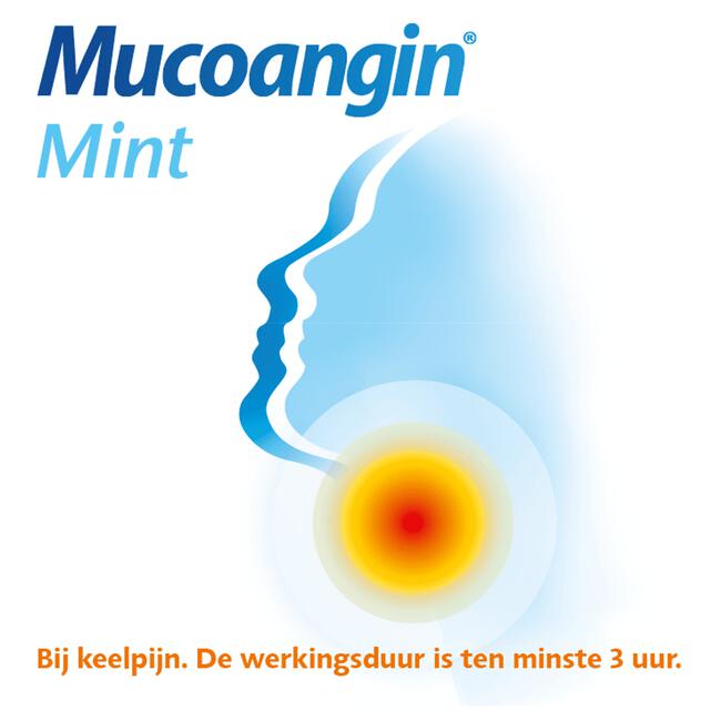 Mucoangin Ambroxol Mint 20mg Zuigabletten 18 Zuigtabletten