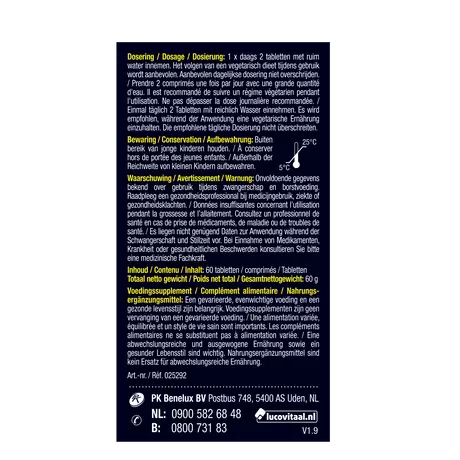 Lucovitaal Cranberry & D-Mannose+