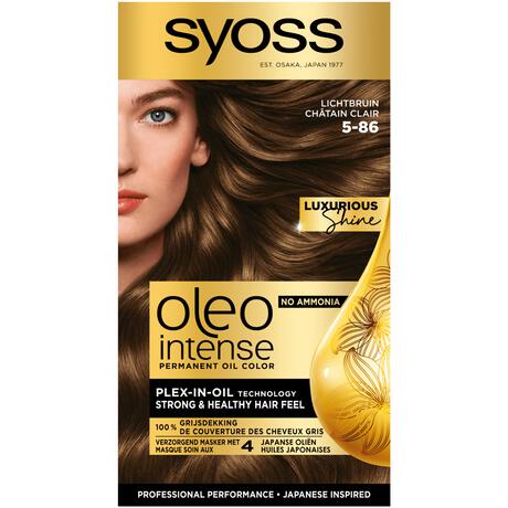 Syoss Oleo Intense 5-86 Lichtbruin/Châtain Clair