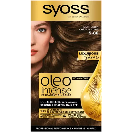 Syoss Oleo Intense 5-86 Lichtbruin/Châtain Clair