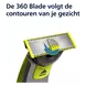 Philips OneBlade 360 Navulmesjes + Body kit QP624/50 2 stuks