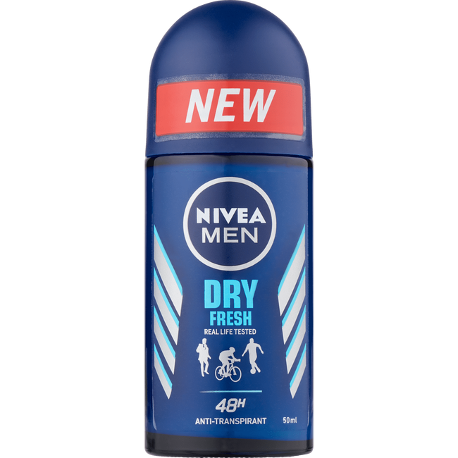 NIVEA MEN Dry Fresh Anti-Transpirant Roll-On 50 ML | Etos