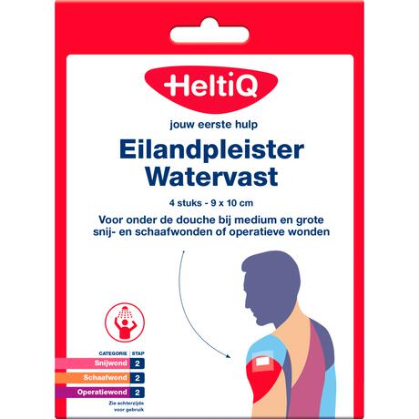 Heltiq watervaste eilandpleister 9x10cm