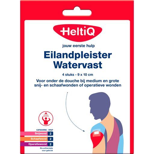 Heltiq Watervaste Eilandpleister 9x10cm
