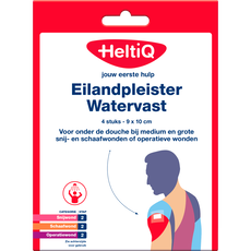 Heltiq watervaste eilandpleister 9x10cm