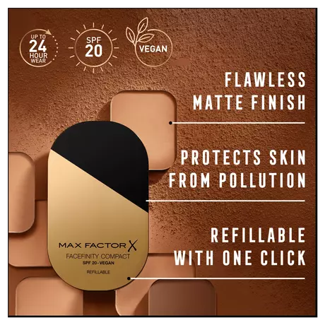 Max Factor Facefinity Reusable Compact 003 Natural Rose