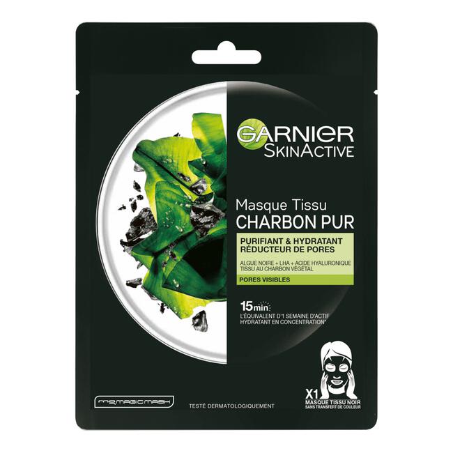 Garnier SkinActive Pure Charcoal Sheet Masker