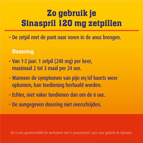 Sinaspril Zetpillen 240 mg