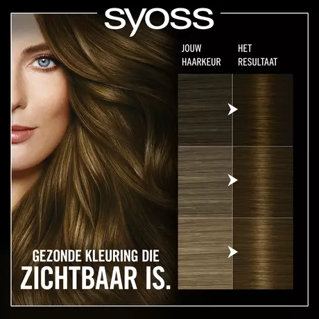 Syoss Oleo Intense Permanente Haarkleuring 4-60 Goudbruin/Châtain Doré
