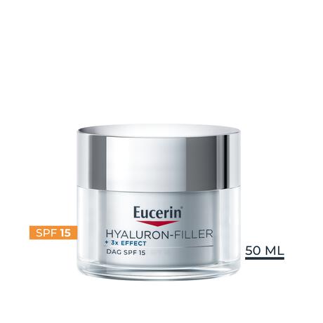 Eucerin Hyaluron-Filler + 3x EFFECT Dagcrème Droge Huid SPF15 50 ML