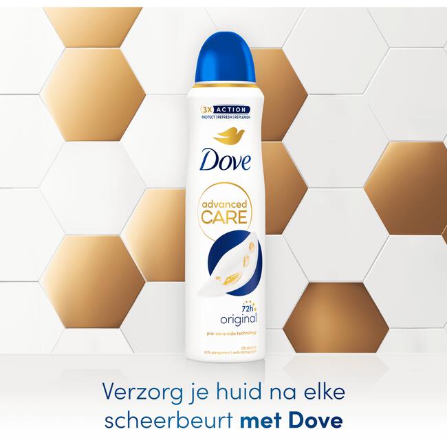 Dove Advanced Care Original Anti-Transpirant Deodorant Spray 150 ML