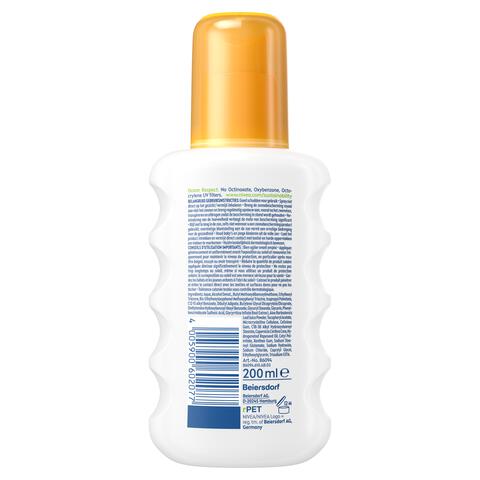 NIVEA SUN Zonnebrand Sensitive Immediate Protect Zonnespray SPF 50+ 200 ML