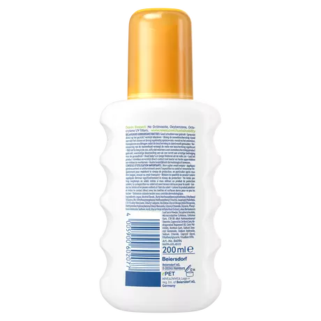 NIVEA SUN Zonnebrand Sensitive Immediate Protect Zonnespray SPF 50+ 200 ML