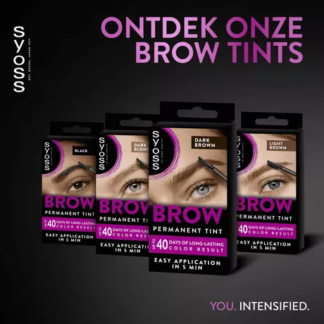 Syoss Browtint Wenkbrauw Verf Donkerbruin 1 stuk