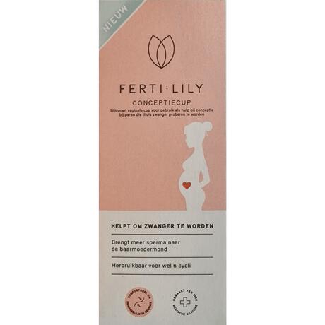 FERTI·LILY Conceptie Cup Zwangerschaps Hulpmiddel Veilig en Hormoonvrij