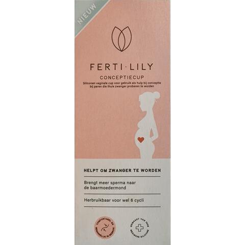 FERTI·LILY Conceptie Cup Zwangerschaps Hulpmiddel Veilig en Hormoonvrij