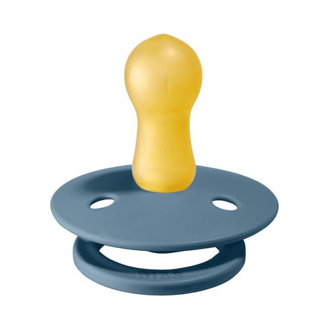 BIBS Fopspeen Two Pack Natuurlijk Rubber Deep Space /Petrol Maat 2