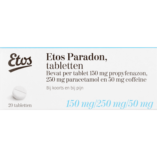 Etos Paradon Tabletten 20 stuks