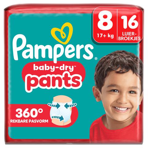 Pampers Baby Dry Pants Luierbroekjes Maat 8 17+ KG 16 Stuks