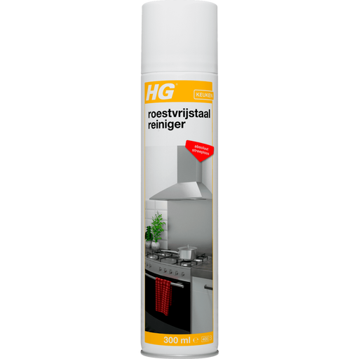 HG Roestvrijstaal Reiniger 300 ML