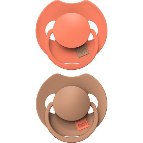 Difrax LOVI Prime Fopspeen Granola/Orange 6-18 maanden