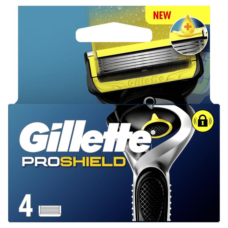 Gillette ProShield Navulmesjes 4 stuks
