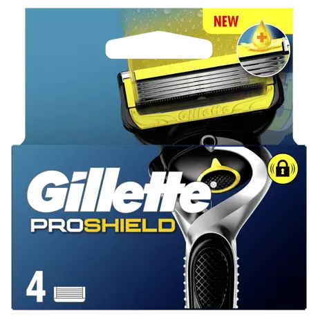 Gillette ProShield Navulmesjes 4 stuks