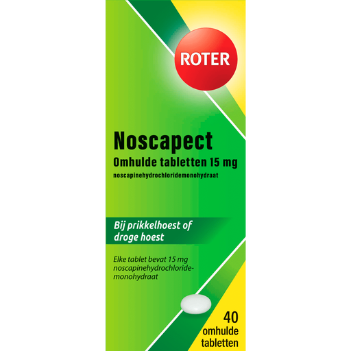 Roter Noscapect Omhulde Tabletten 40 stuks