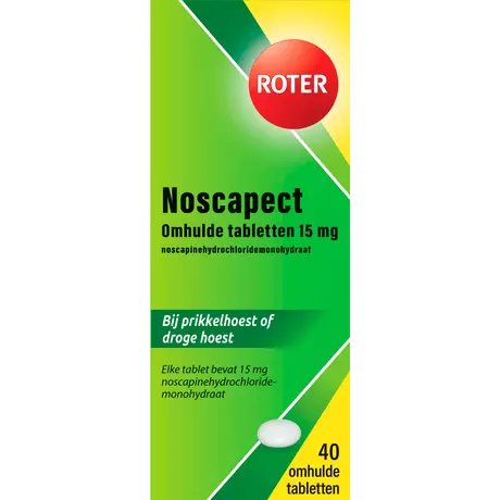 Roter Noscapect Omhulde Tabletten 40 stuks