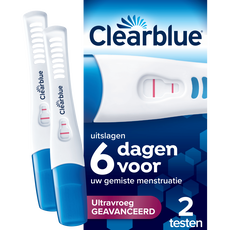 Clearblue Vroege Geavanceerd Detectie Zwangerschapstest 2 Stuks