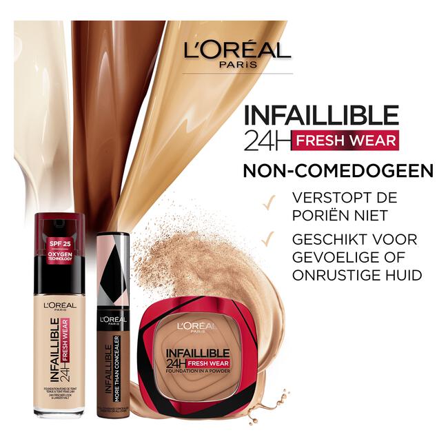 L'Oréal Paris Infaillible 24H Fresh Wear Foundation in a Powder 20 Ivory