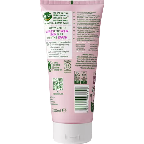 Happy Earth 100% Natuurlijke Mama Care Douchegel 200 ML