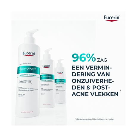 Eucerin DERMOPURE CLINICAL Corrigerende Reinigingsgel Gevoelige Huid 400 ML