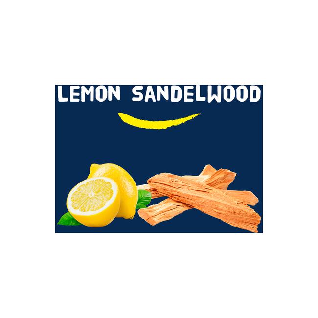 Happy Earth 100% natuurlijke Lemon Sandalwood Douchegel 300 ML