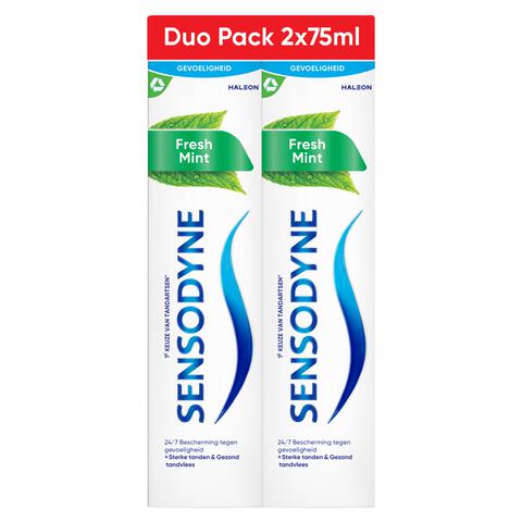 Sensodyne Fresh Mint Tandpasta Duo Pack 2x 75 ML