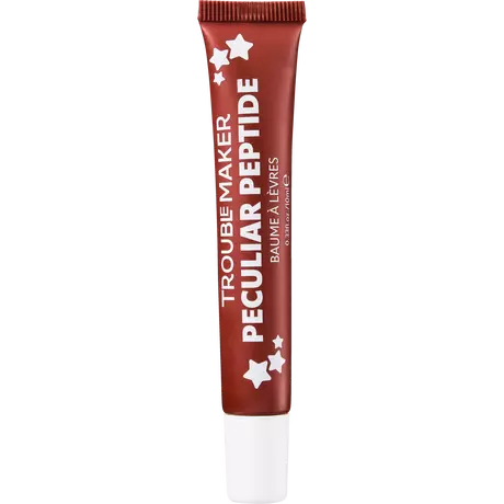 Trouble Maker Peculiar Peptide Shimmer Lip Balm Jelly Jam Deep Nude