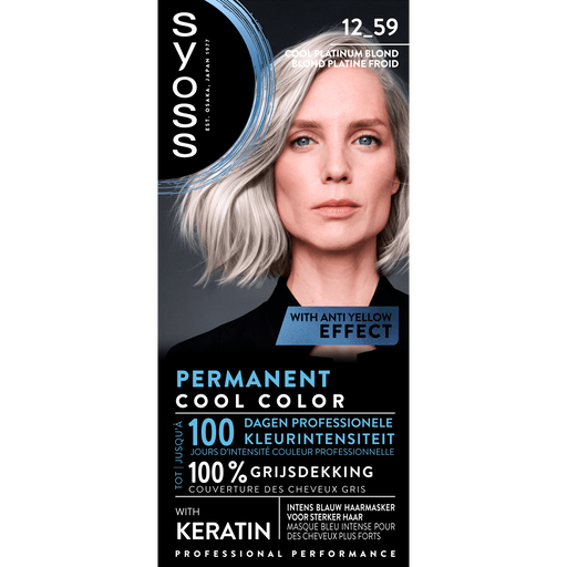 Syoss Haarverf 12-59 Cool Platinum Blond