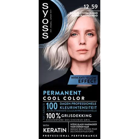 Syoss Haarverf 12-59 Cool Platinum Blond
