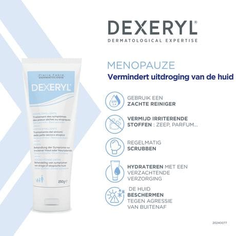 Dexeryl Hydraterende Crème Droge Huid en Eczeem 250 GR