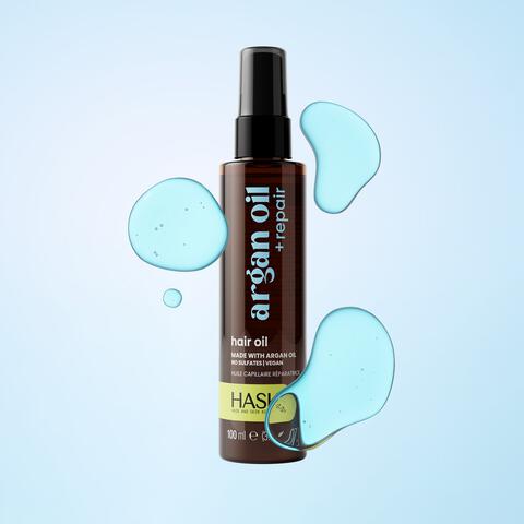 Hask Repair + Argan Oil Hair Oil Pump 100 Ml