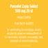 Panadol Zapp Paracetamol 500 MG Filmomhulde Tabletten 20 stuks