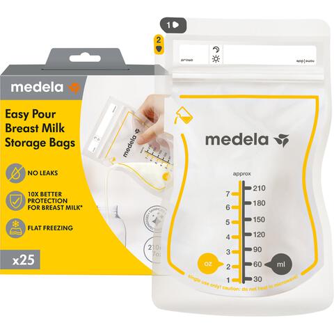 Medela Moedermelkbewaarzakjes met schenktuit 25 stuks